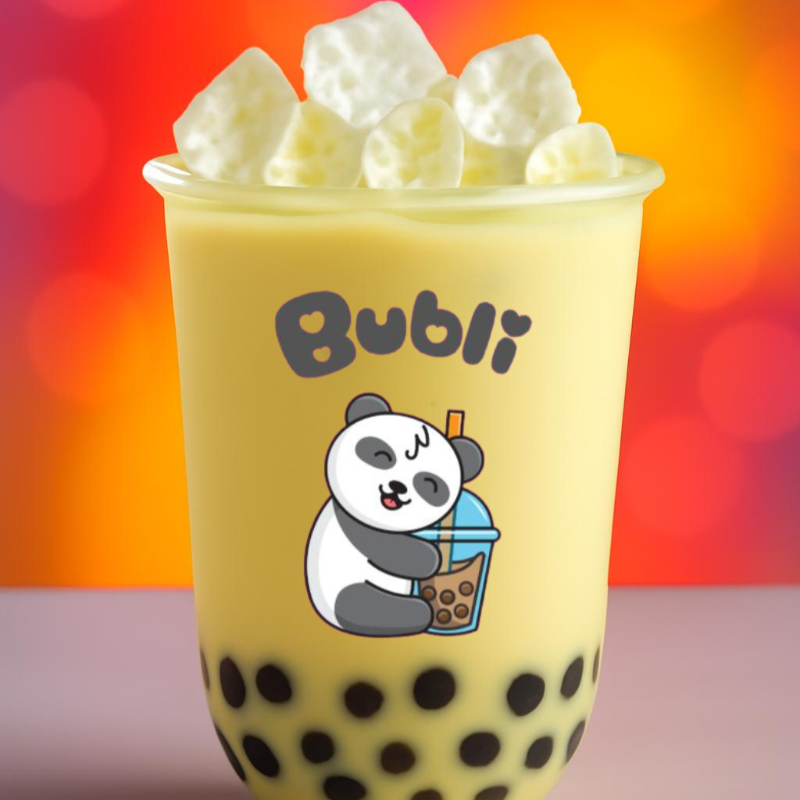 Rompope con Perlas de Tapioca