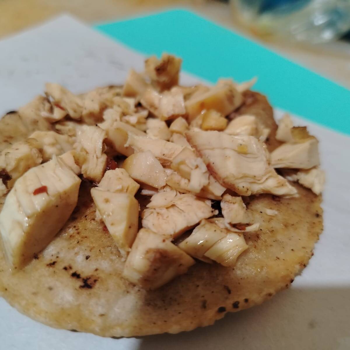 Taco de pollo