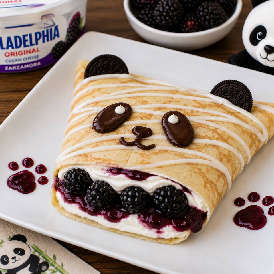 Crepanda Philadelphia con Zarzamora