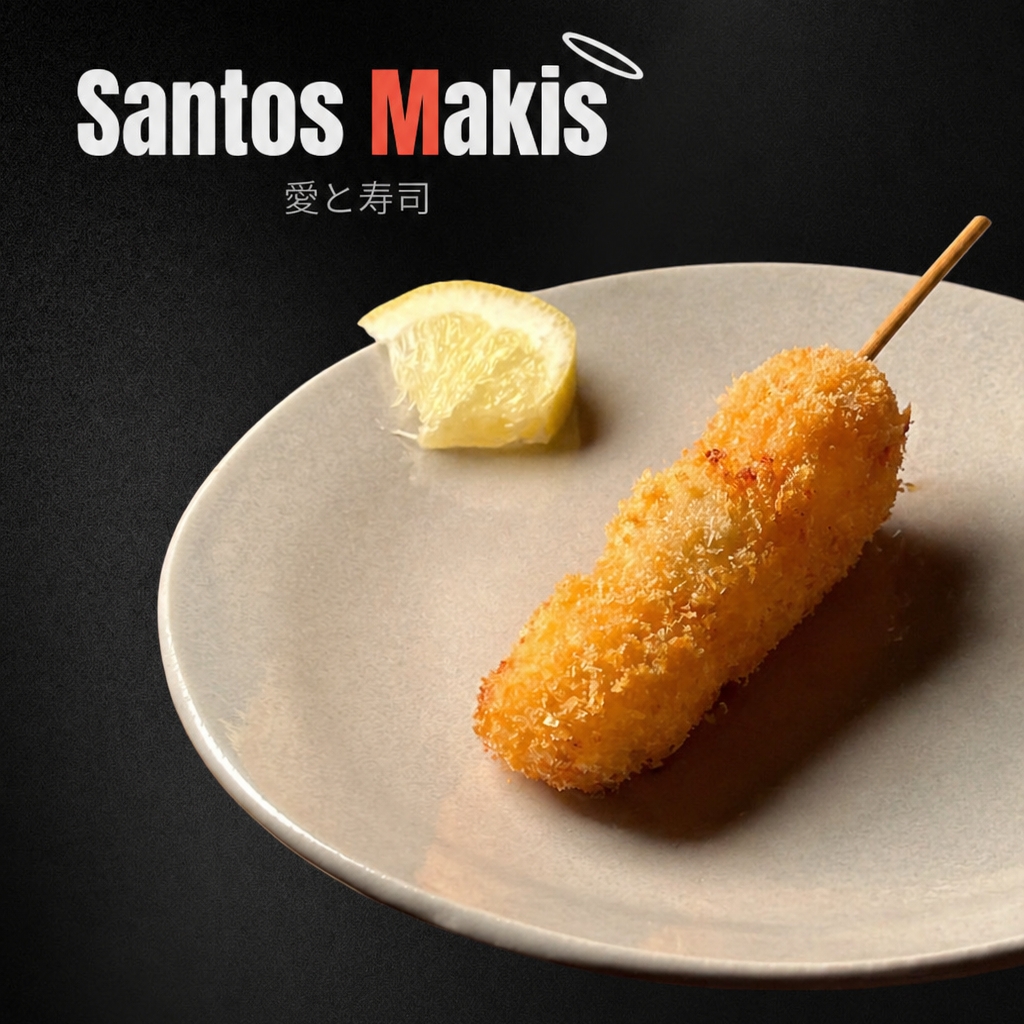 Kushiage Camaron con Philadelphia (1 Pz)