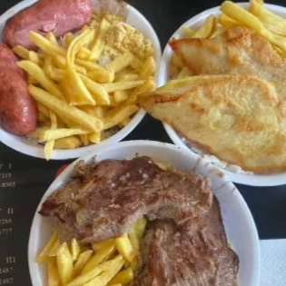 Obs:as carnes e as guarnições não pode trocar