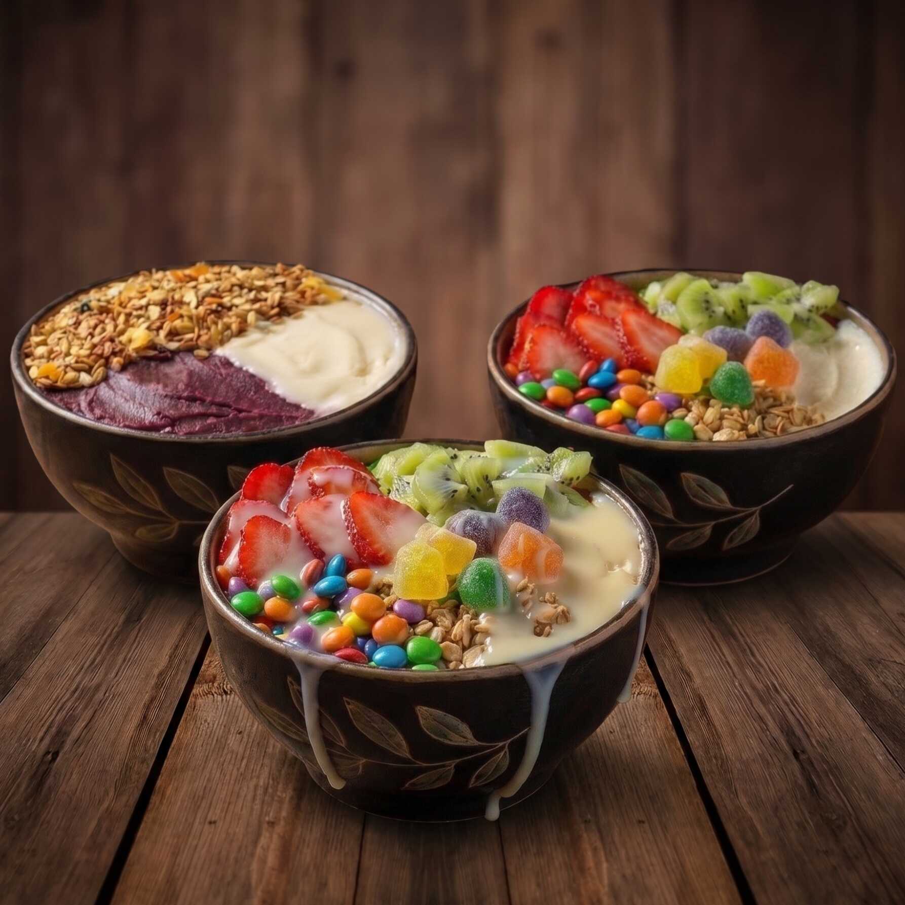 Delicie-se com a Casadinha Premium | Açaí + Cupuaçu, uma combinação perfeita de dois sabores icônicos da Amazônia: o açaí cremoso e o cupuaçu exótico. Geladinho, refrescante e cheio de energia, este combo é a escolha ideal para quem busca uma experiência única e deliciosa. Benefícios: 100% Natural: Feito com açaí e cupuaçu puros, sem aditivos artificiais. Energia natural: Fonte de antioxidantes e nutrientes essenciais. Destaques: Sabor equilibrado: A cremosidade do açaí e a doçura do cupuaçu se complementam perfeitamente. Porção de 700ml: Ideal para um lanche rápido e nutritivo. Obs.: Personalize com 3 Acompanhamentos Grátis + 1 Calda + 1 Fruta! Escolha entre acompanhamentos, coberturas, frutas e bebidas de alta qualidade e crie uma combinação perfeita para uma experiência irresistível! #açaídahora #açaí #açaíteria #atendimentotop #bolo #brigadeiro #caldo #chocolate #combo #combopromocional #comidagostosa #comidasaudável #coxinha #cupuaçu #delícia #delicioso #doce #docinho #energia
