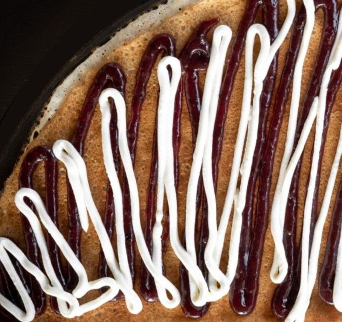 Crêpe de Philadelphia/Zarzamora