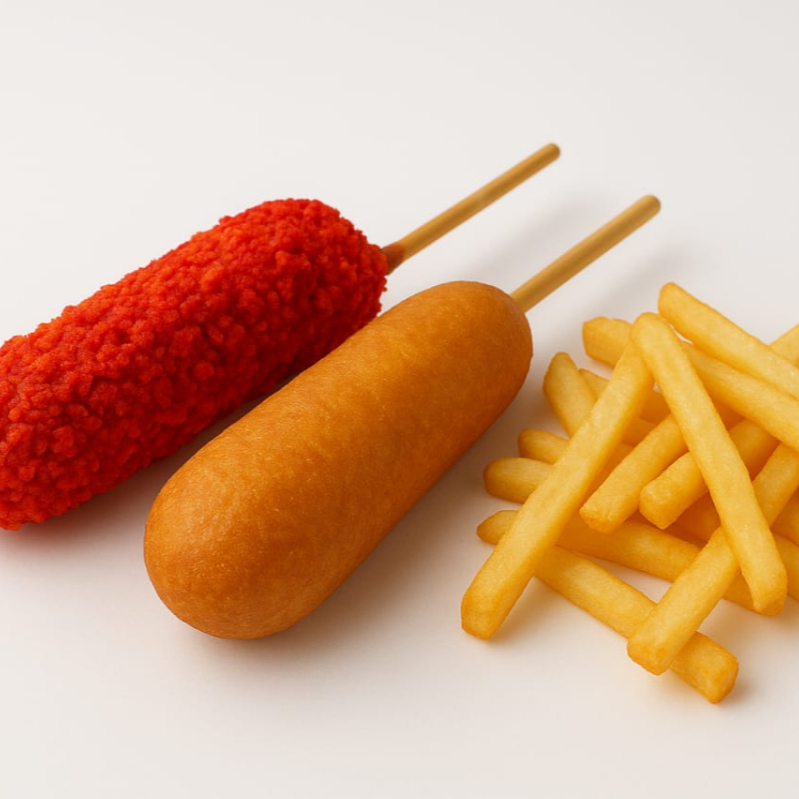 Combo 2 Banderillas y papas