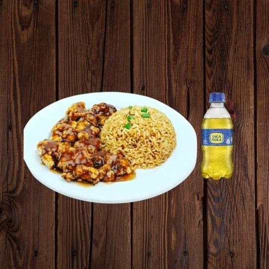 Chikaukay con Piña + Gaseosa