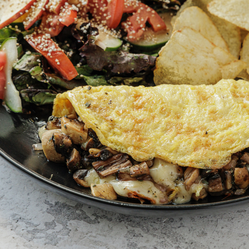 Omelette de hongos