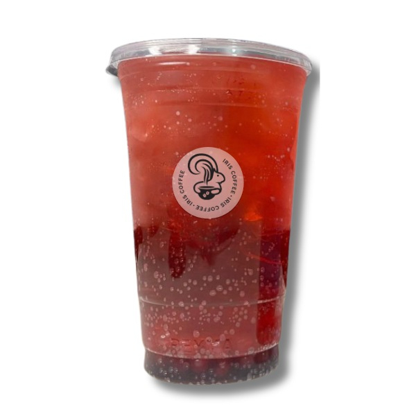 Soda Italiana de Frutos Rojos