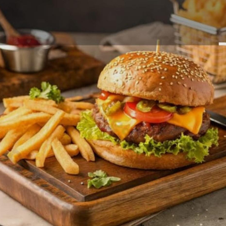 Hamburguesa Sencilla