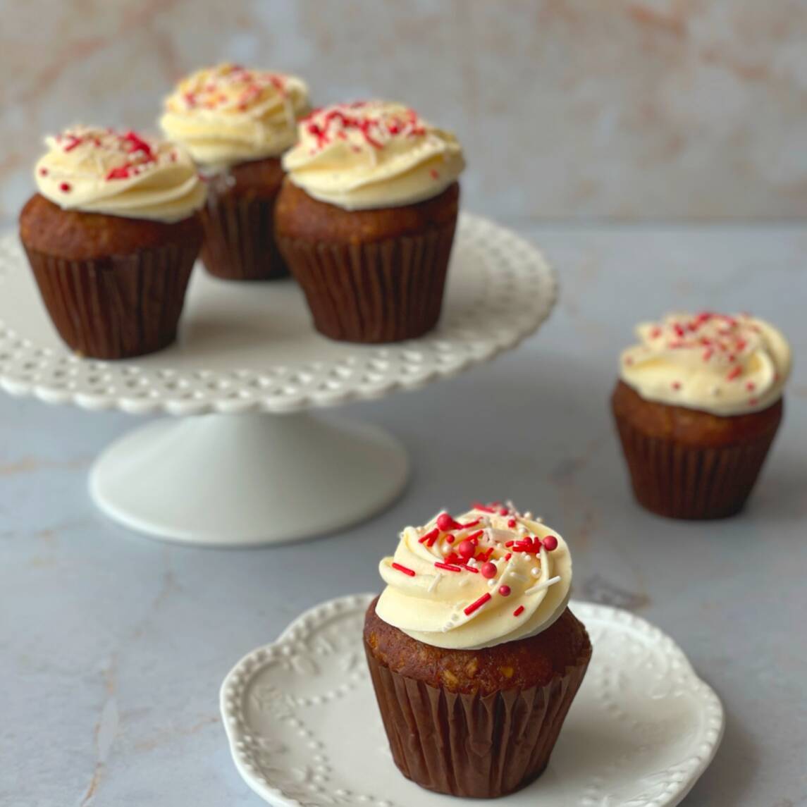 Cupcake de Zanahoria X3 Und