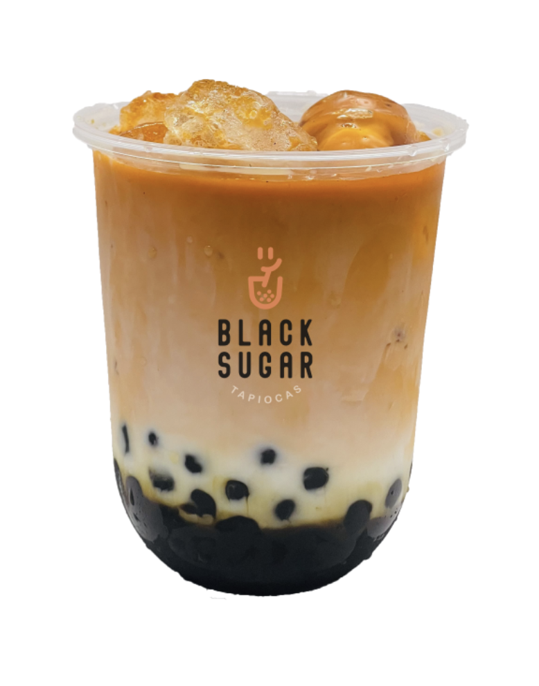 B2. Thai Black Boba Mil Large