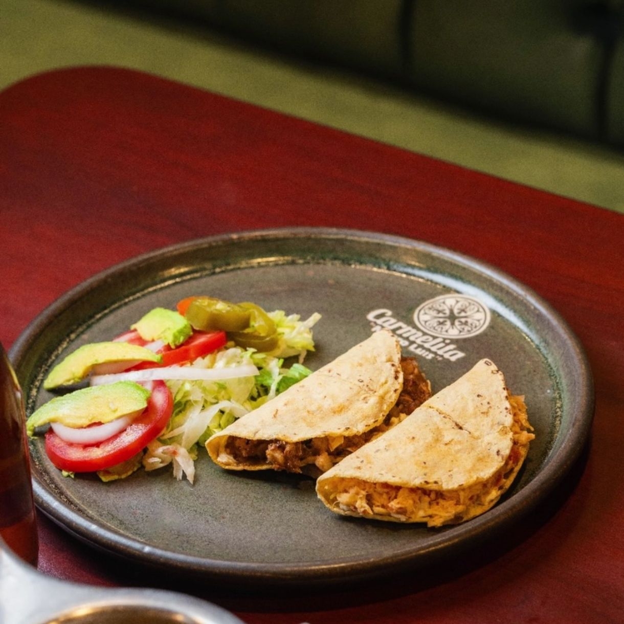 Quesadilla con Cabeza de Puerco