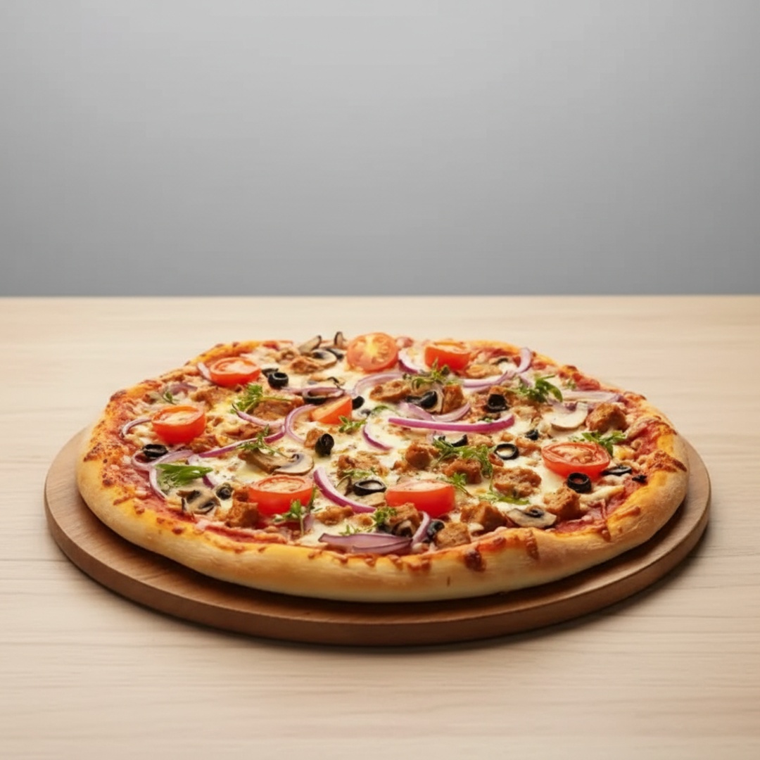 As queridinhas da casa! Nossas pizzas gigantes de 45cm são perfeitas para quem quer muito sabor, fartura e custo-benefício. Com 16 fatias generosas e borda de requeijão cremoso, são ideais para compartilhar com a família, amigos ou em datas especiais. Diponíves em diversos sabores, todos com massa leve, recheios caprichados e tradicional!