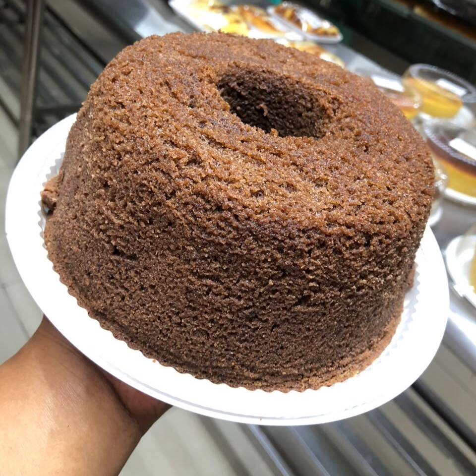 Bolo artesanal de chocolate 50% cacau