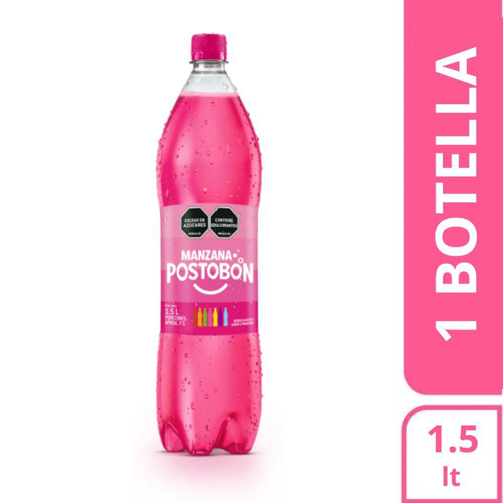Gaseosa POSTOBÓN Manzana 1.5L
