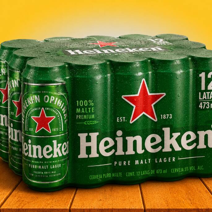 Pack com 12 Original Latão 473ml.
