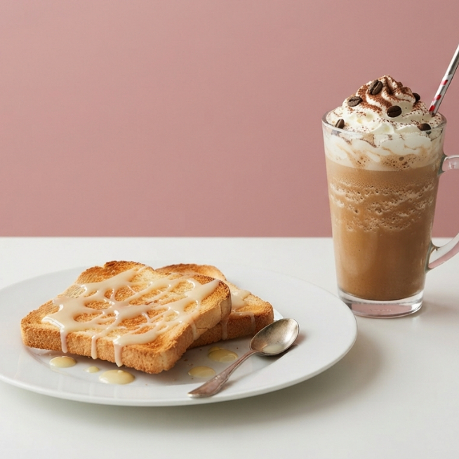 Combo Pan Tostado Preparado + Frappé Capuccino