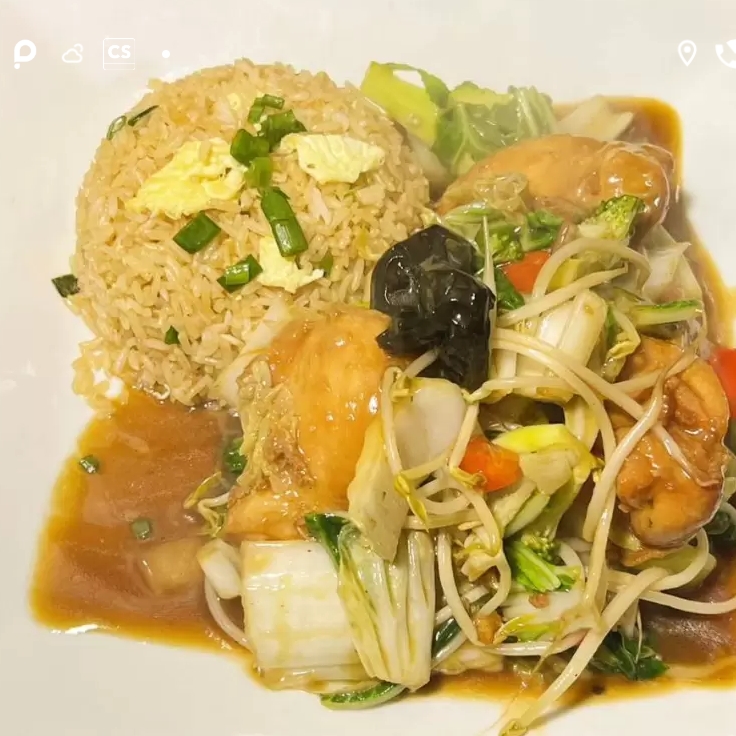 Combinado con Pollo