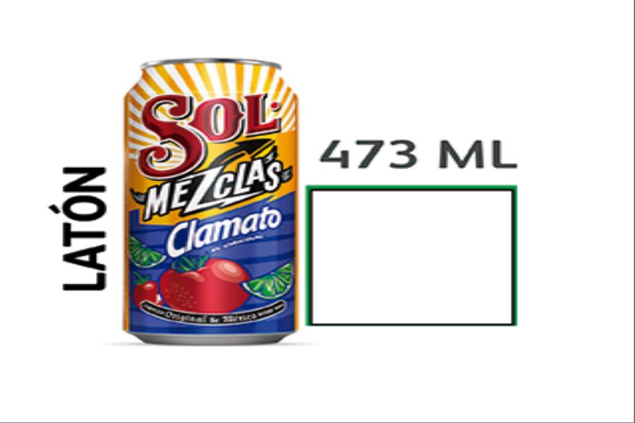 SOL CLAMATO 473ML