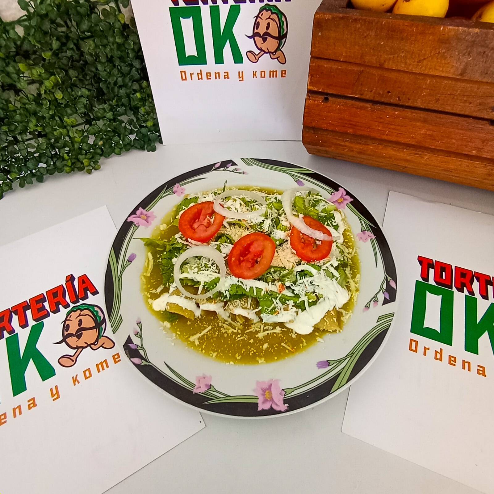 Enchiladas Verdes (5 Pz la Orden)