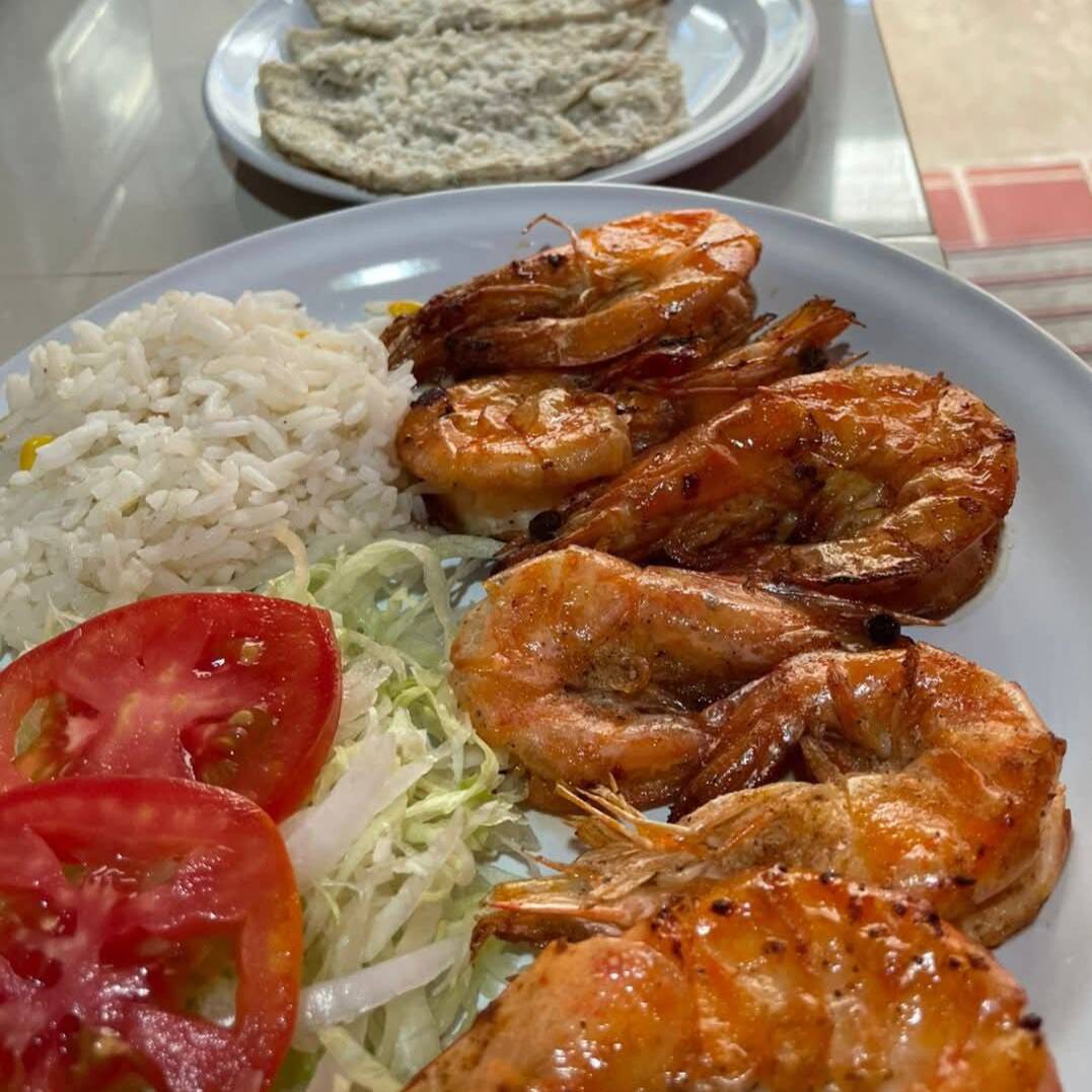Camarones en Platillo