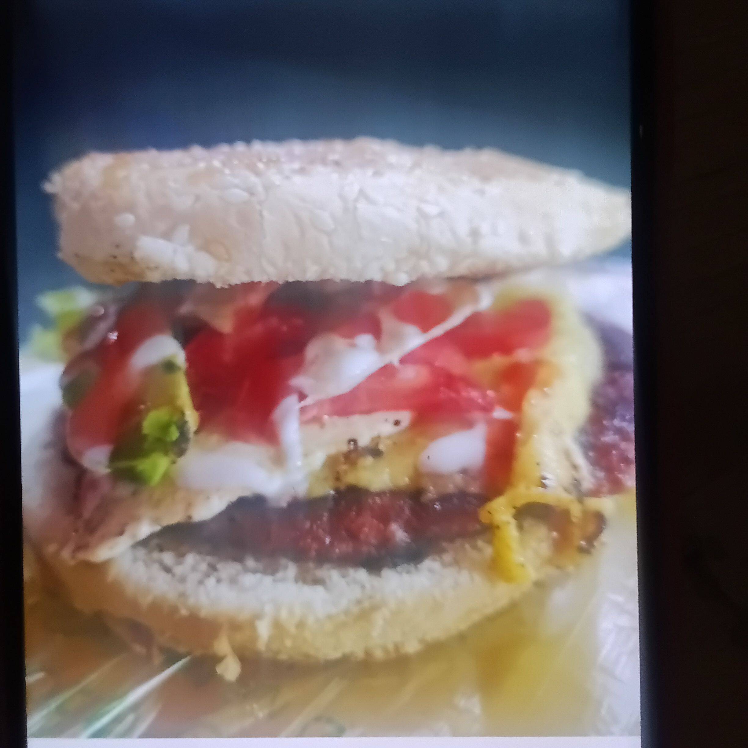 Hamburguesa de Pastor