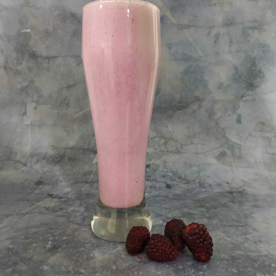 Jugo de Mora en Leche