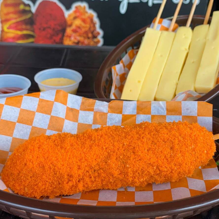 Banderilla Cheese con Queso Mozzarella