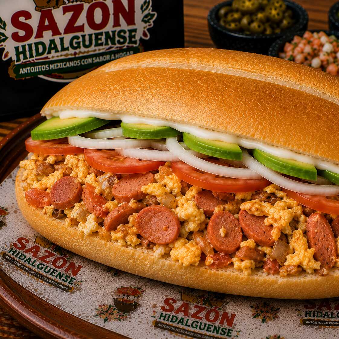 Torta de Salchicha con Huevo