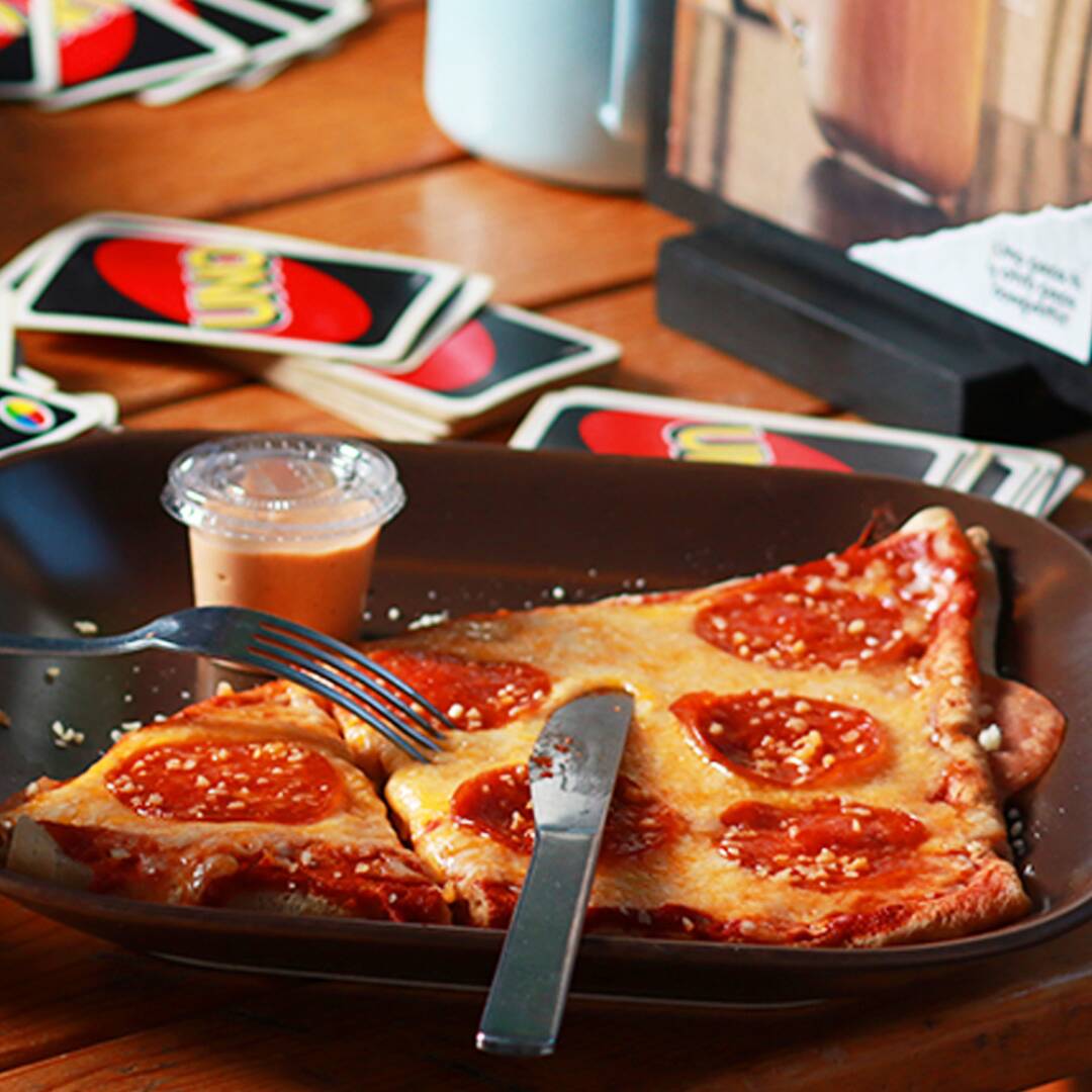 Crepizza Pepperoni.