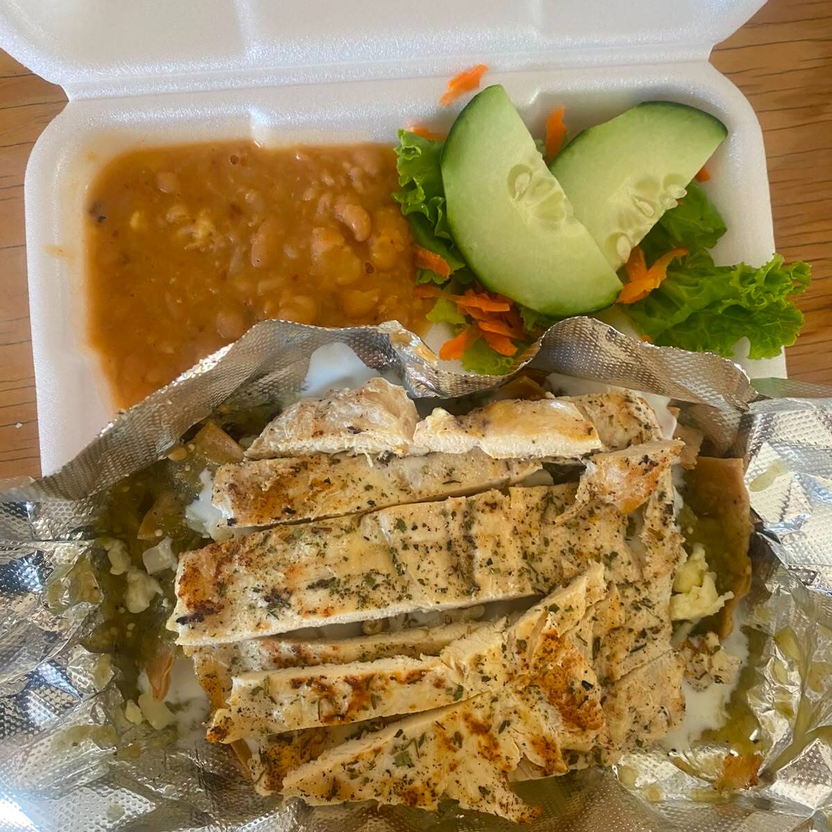 Chilaquiles Pechuga Asada