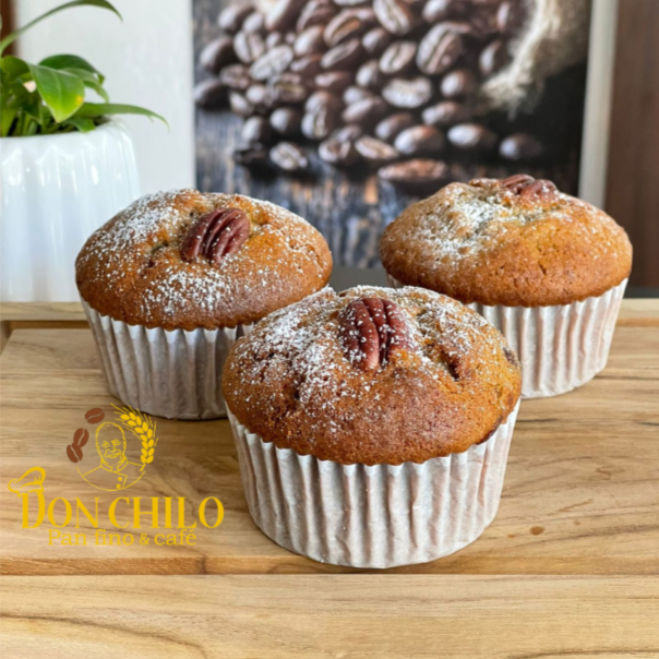 Muffins Harina de Avena y Plátano