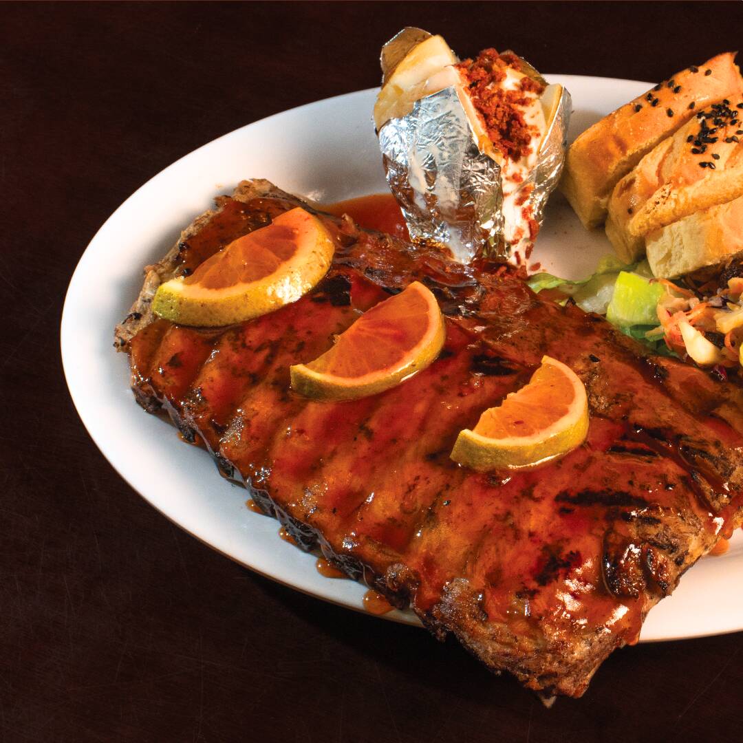 Costilla BBQ.