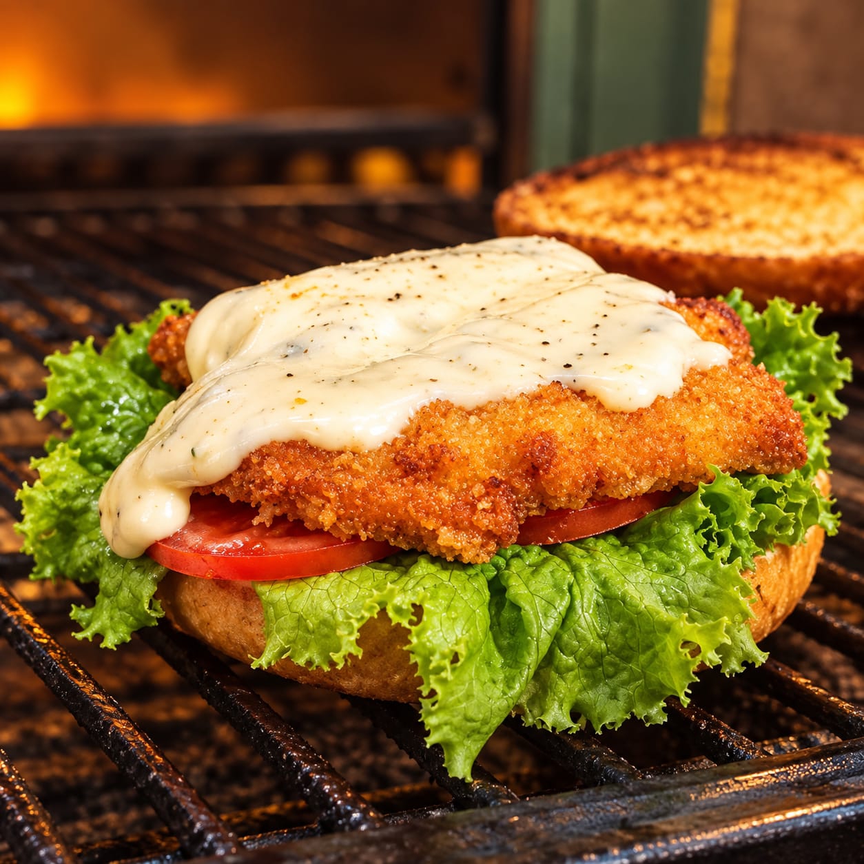 " O " Burger