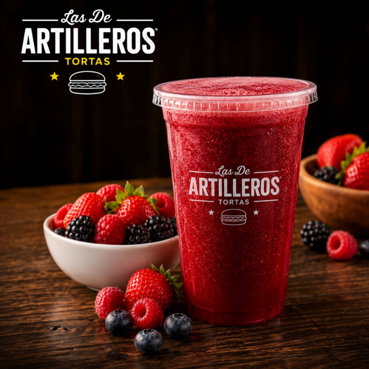 Jugo Frutos Rojos