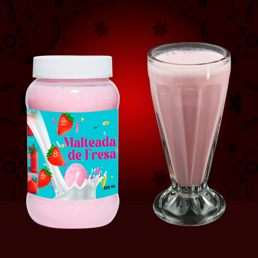 Malteada De Fresa  500 ml