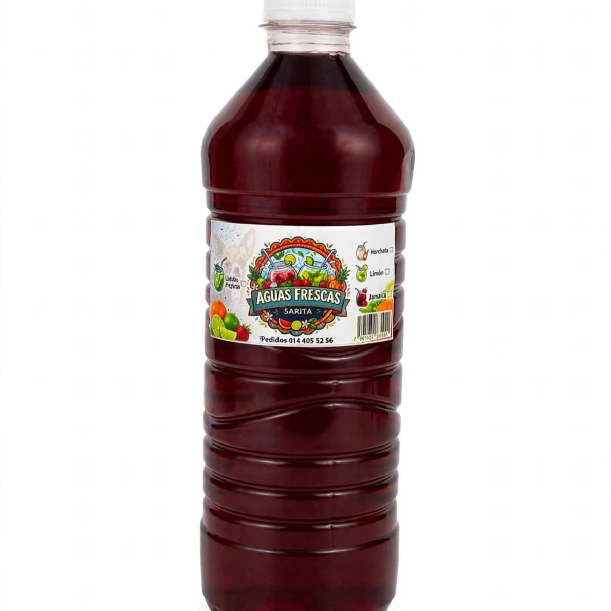 Agua Fresca de Jamaica 500 ML