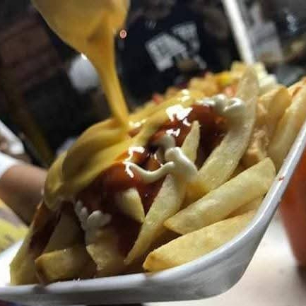 Papas a la fancesa con queso