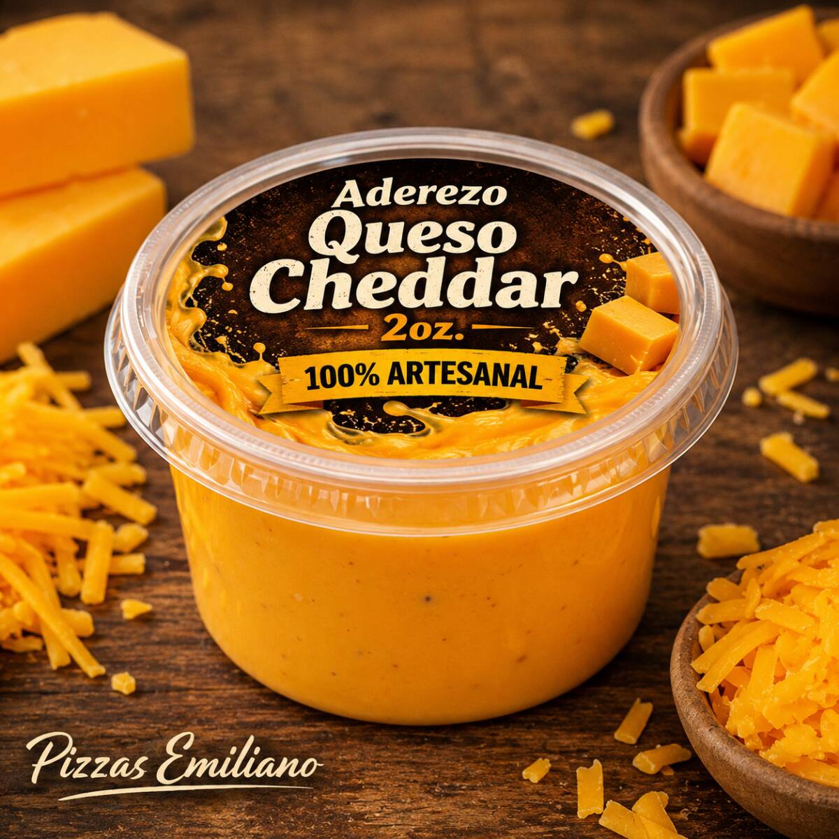 Aderezo Queso Cheddar 2oz