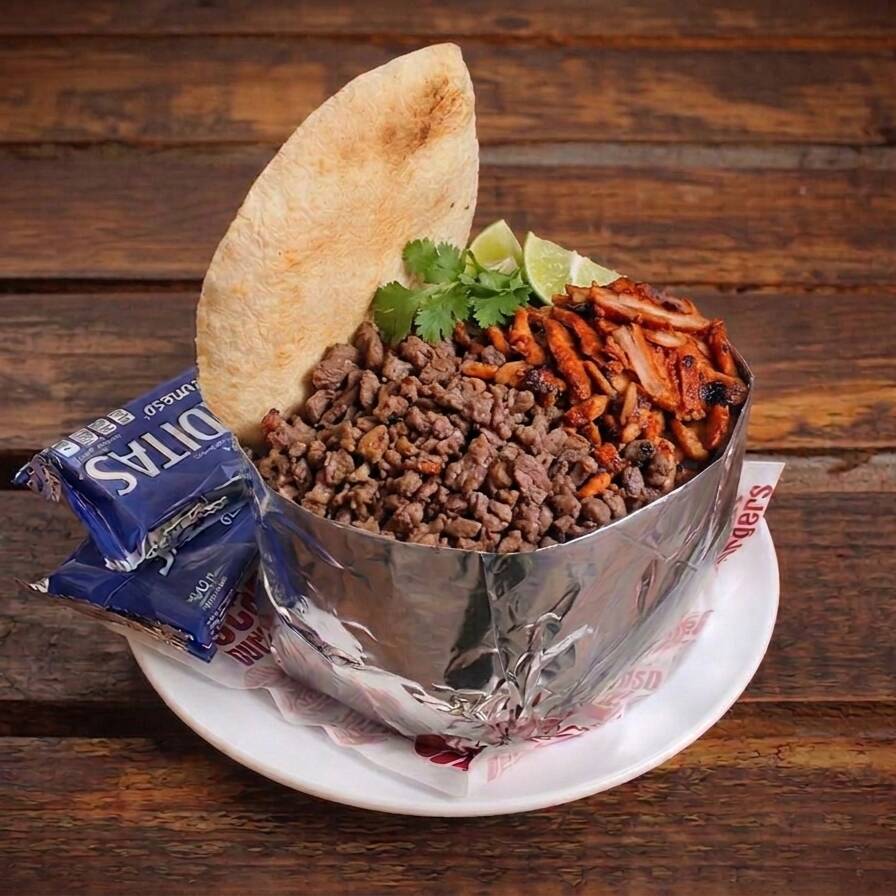 Papa Asada Mixta