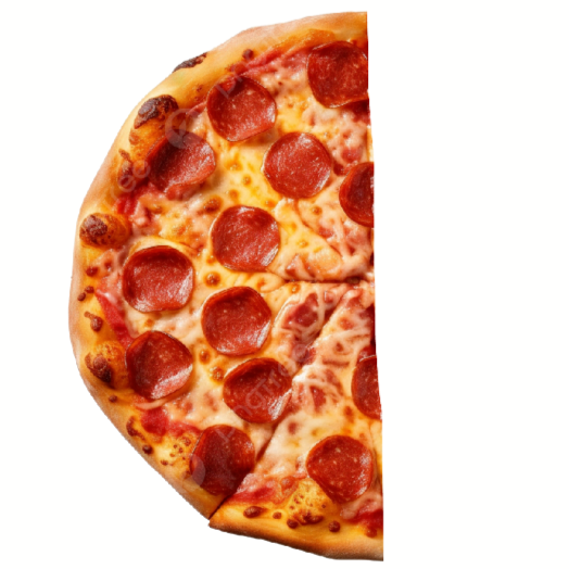 Pizza Pepperoni Media Luna