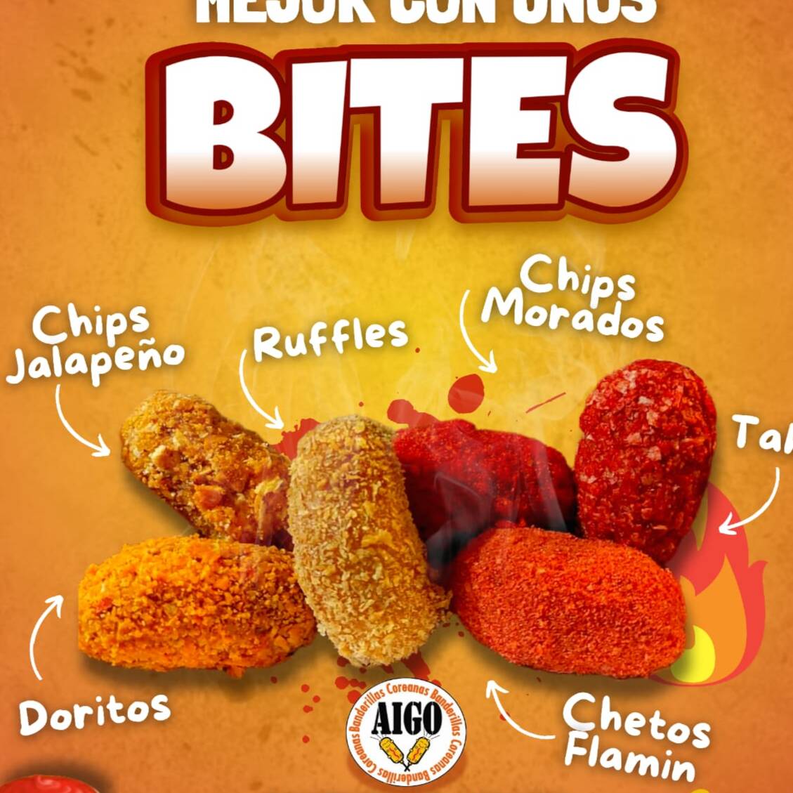 Bites Combinados (12 piezas)