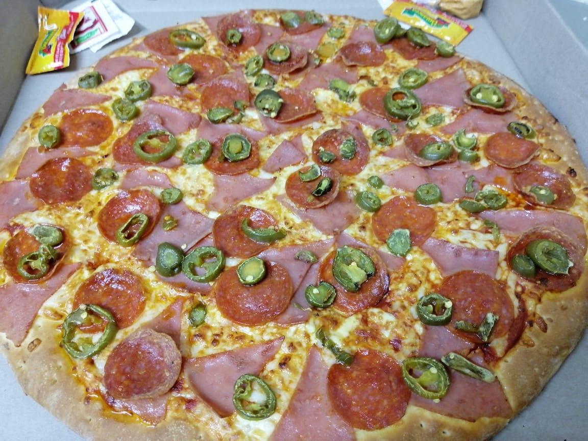 Pizza Grande 14" de 3 Ingredientes