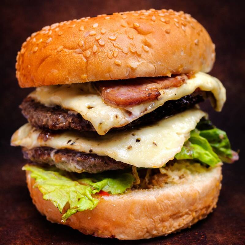 Hamburguesa Doble Queso