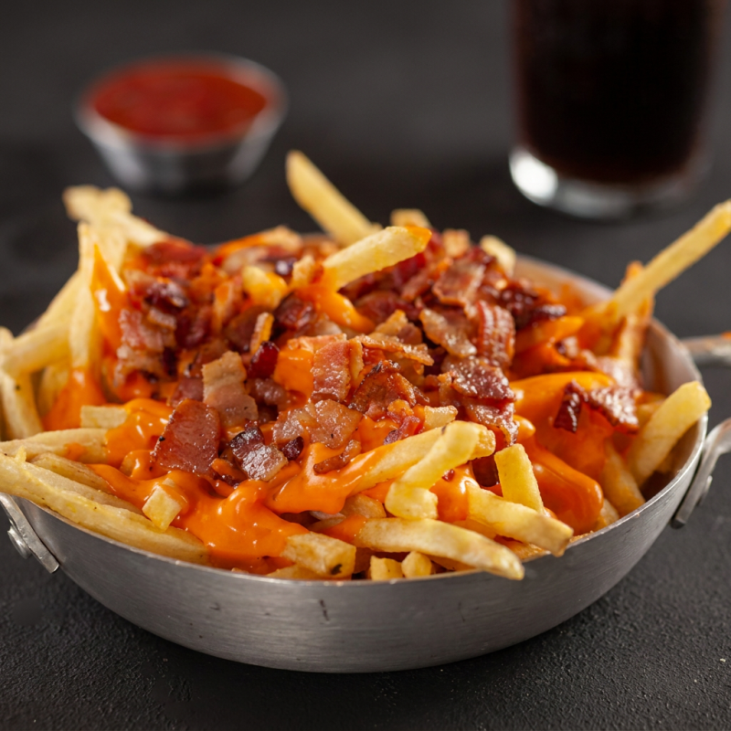 200g de batata cheddar e bacon