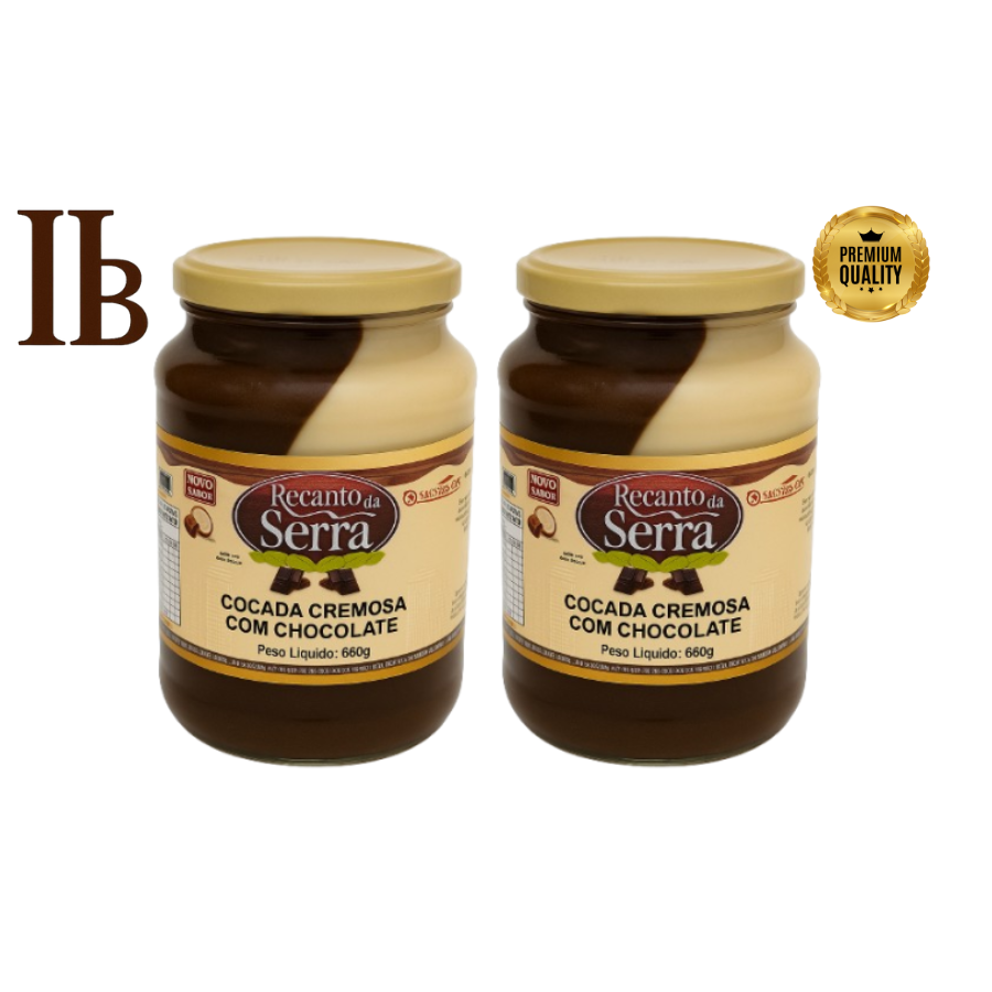 Cocada Cremosa com Chocolate