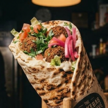 Falafel kebab (veggie)