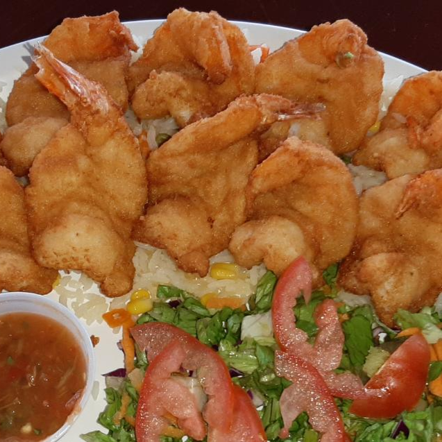 Camarones Empanizados