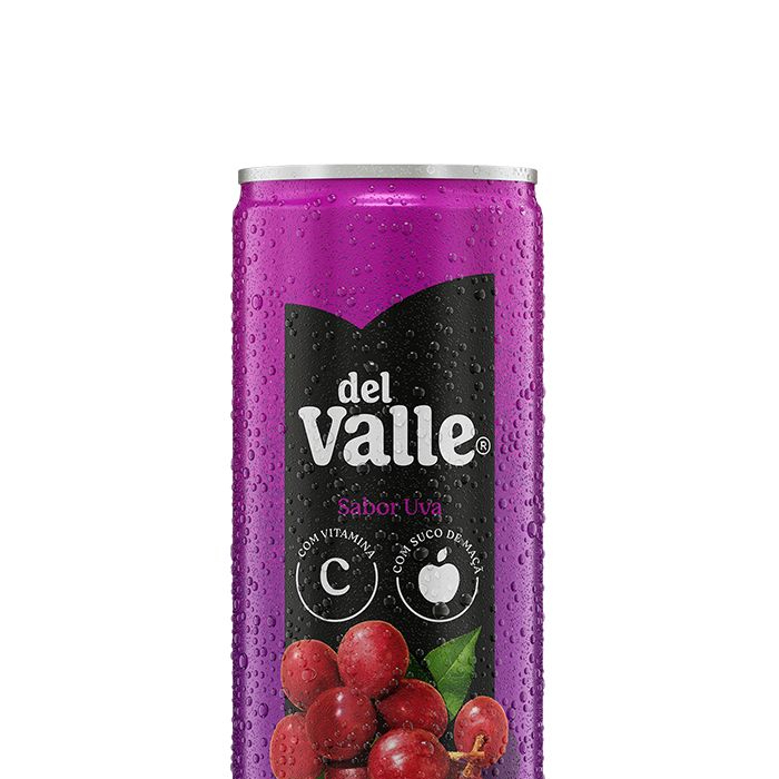 Suco Lata Del Valle Uva 290ml