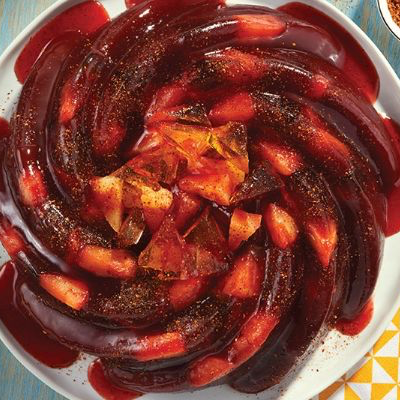 Fresas con Chamoy