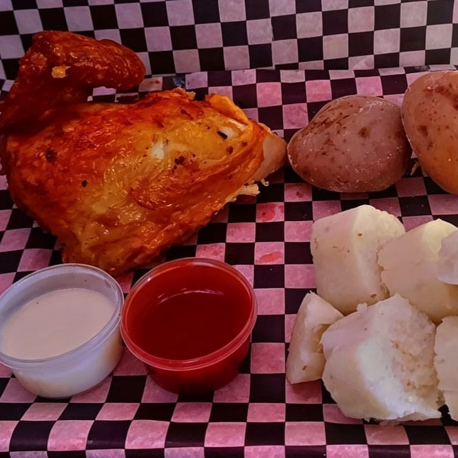 ¼ Pollo asado